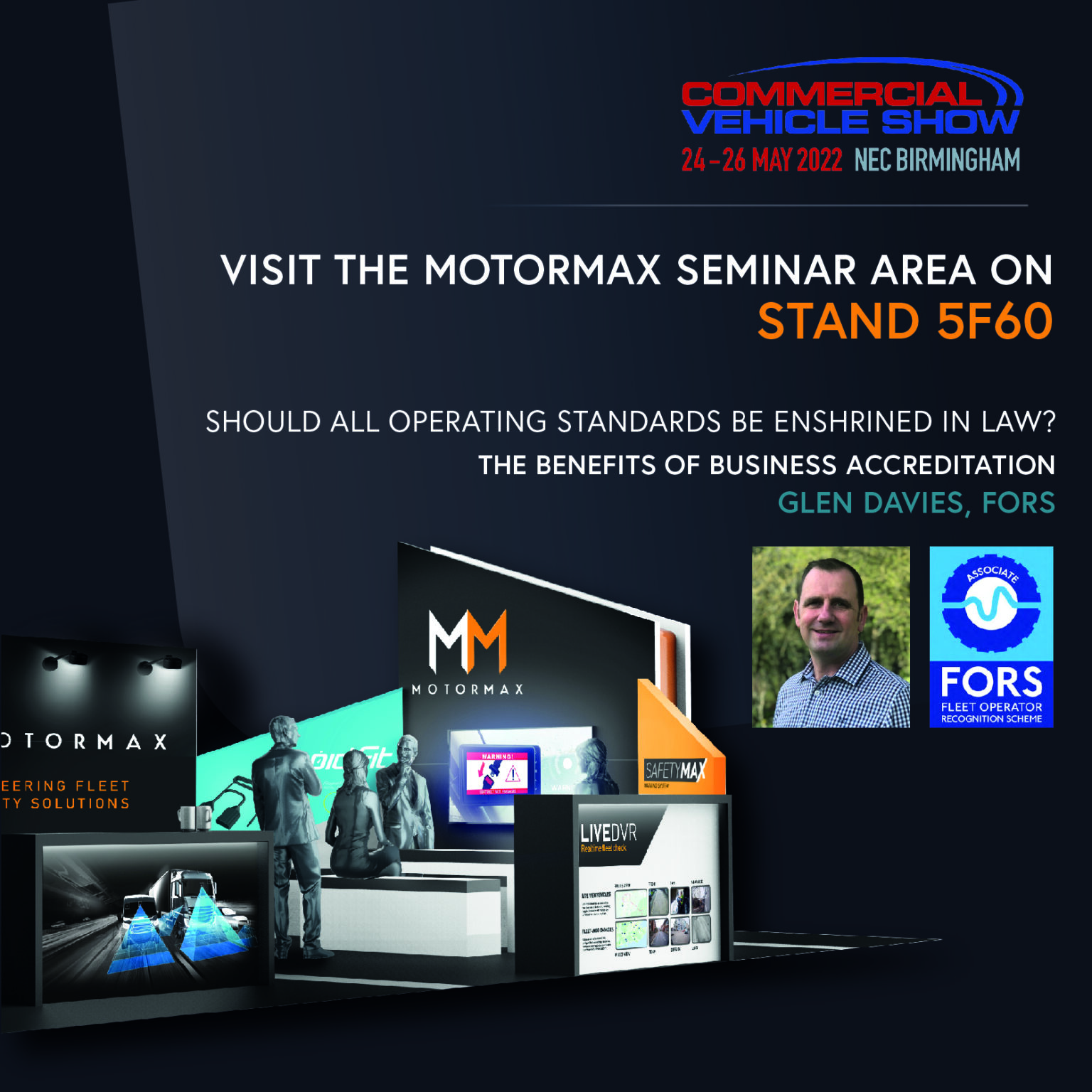 fors-and-clocs-join-motormax-seminar-programme-at-2022-cv-show-fors